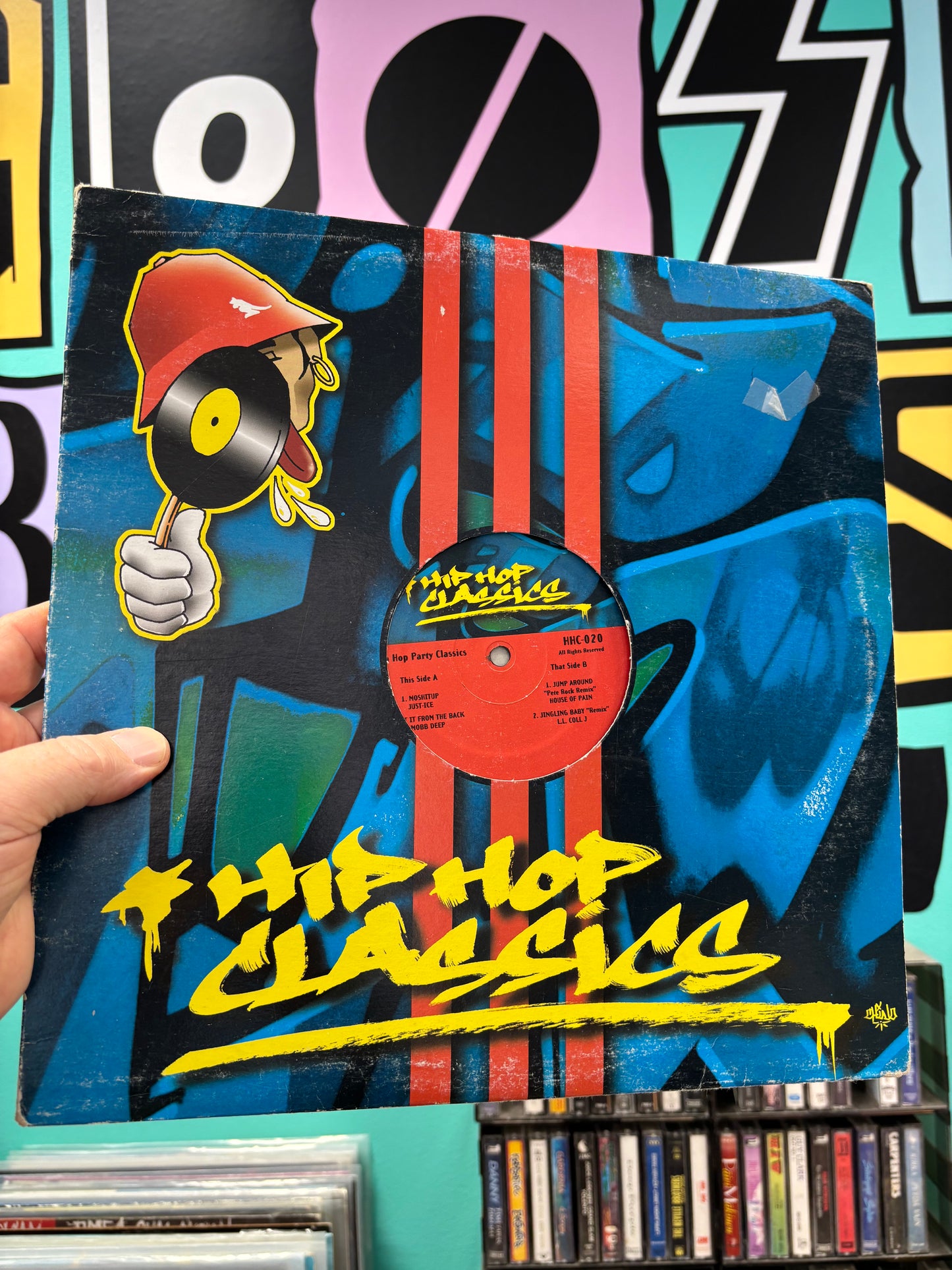 Hip Hop Party Classics, 12inch, Only pressing, unofficial release, Hip Hop Classics, US year?