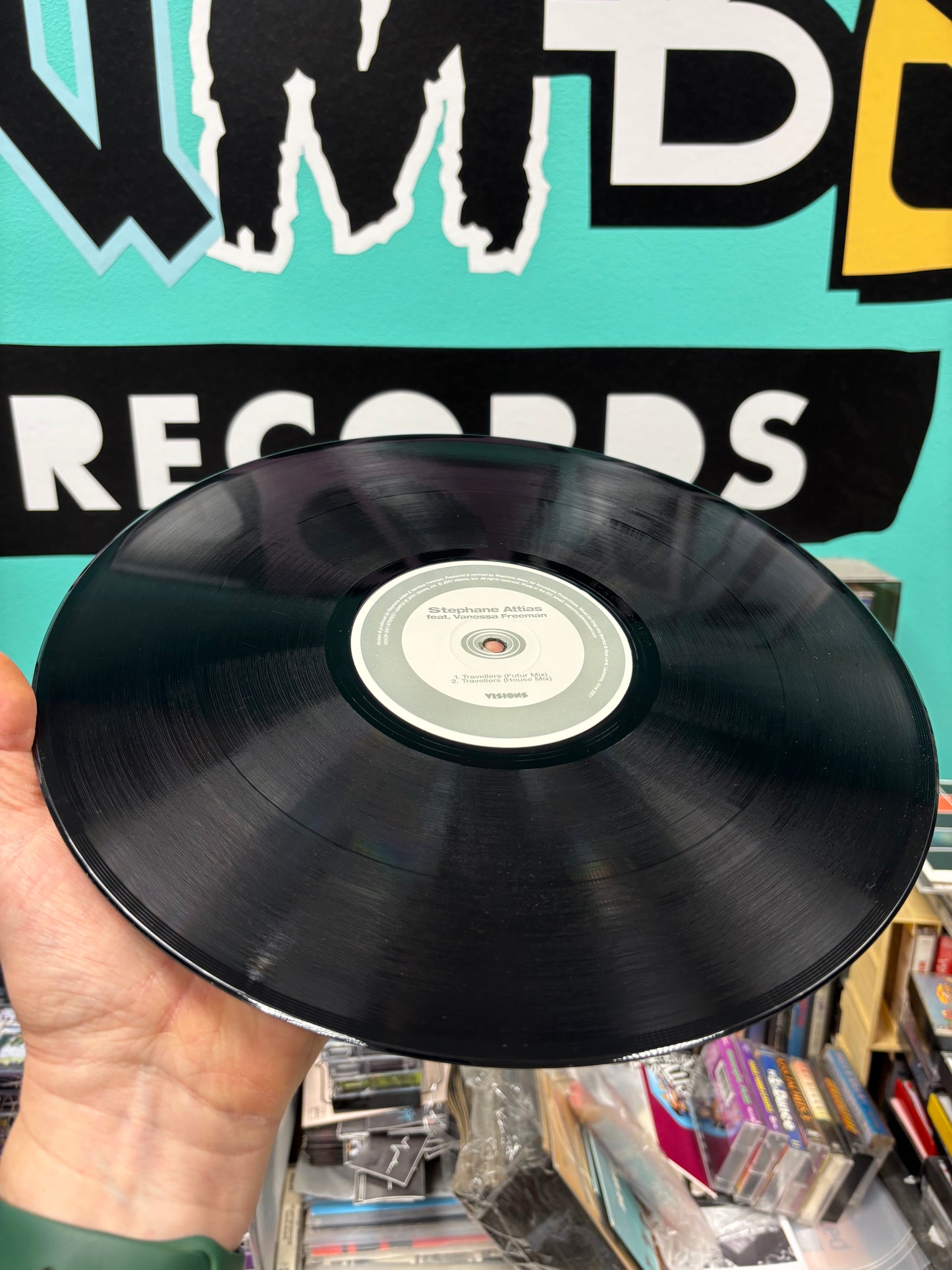 Stephane Attias: Solid Pleasure, 12inch, Only official pressing, Visions Inc, UK 2001