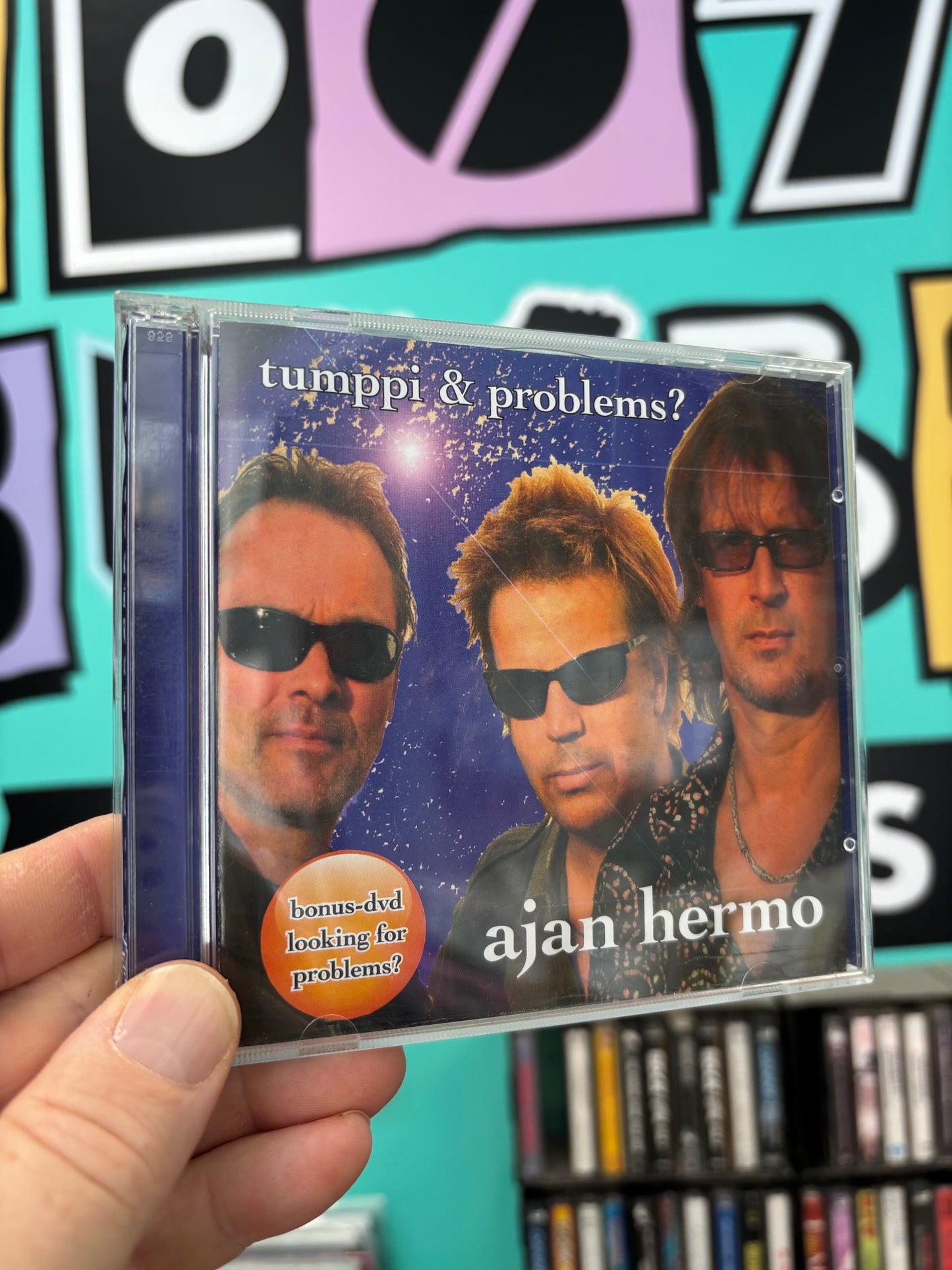 Tumppi & Problems?, CD, DVD, Only pressing, LampLite Ltd, Finland 2006