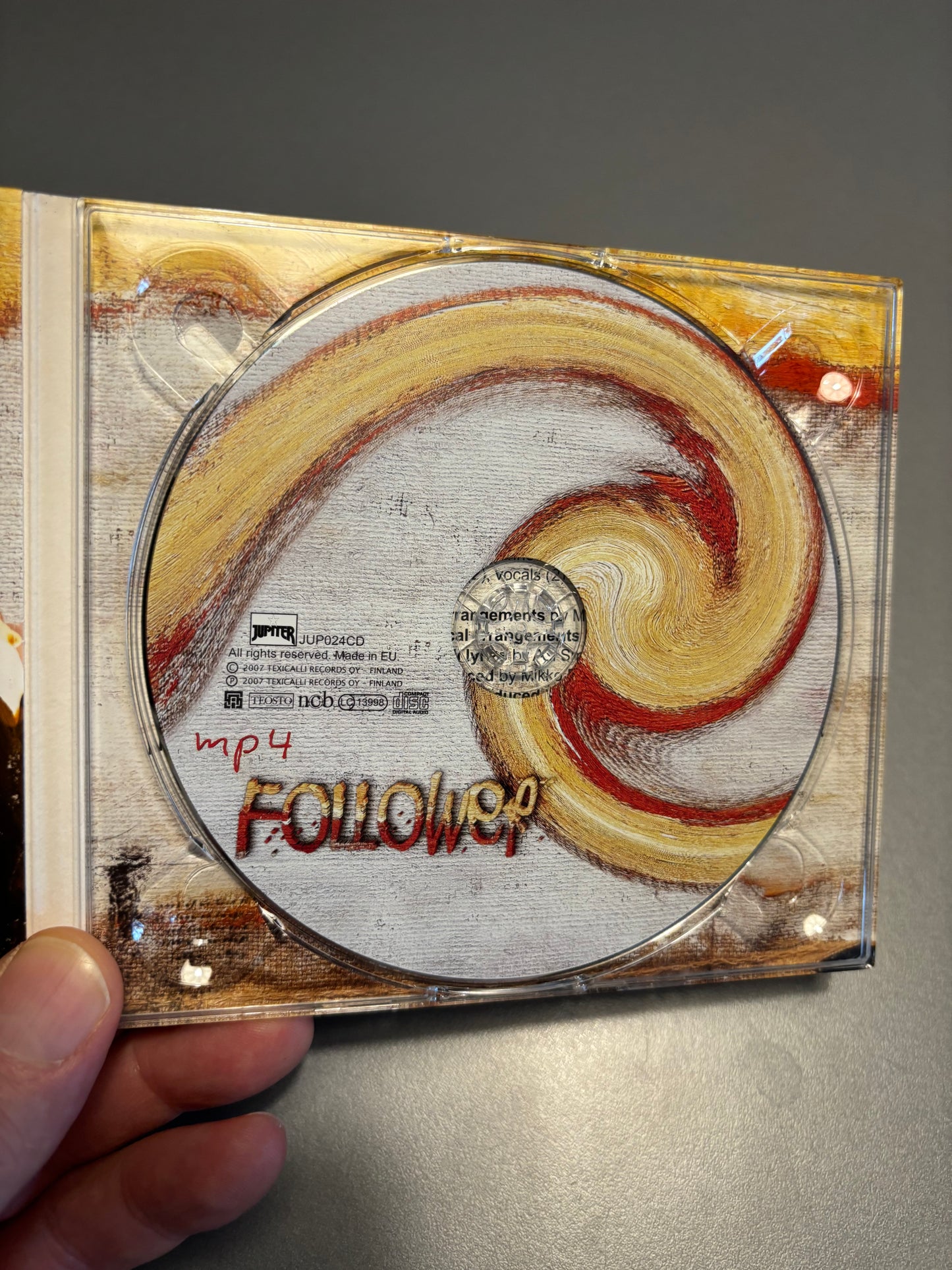 MP4: Follower, CD, Only pressing, Jupiter, Finland 2007
