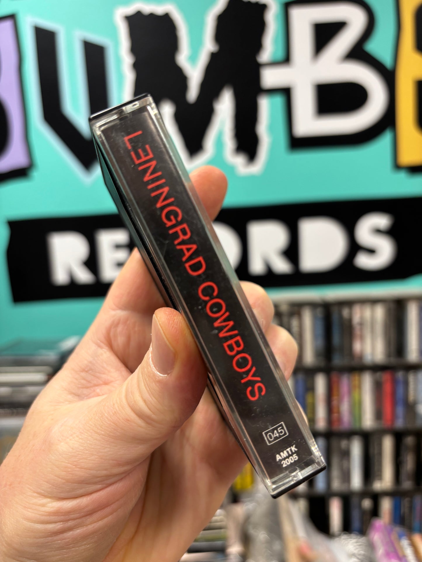 Leningrad Cowboys: 1917-1987, cassette, 1st pressing, AMT, Finland 1987