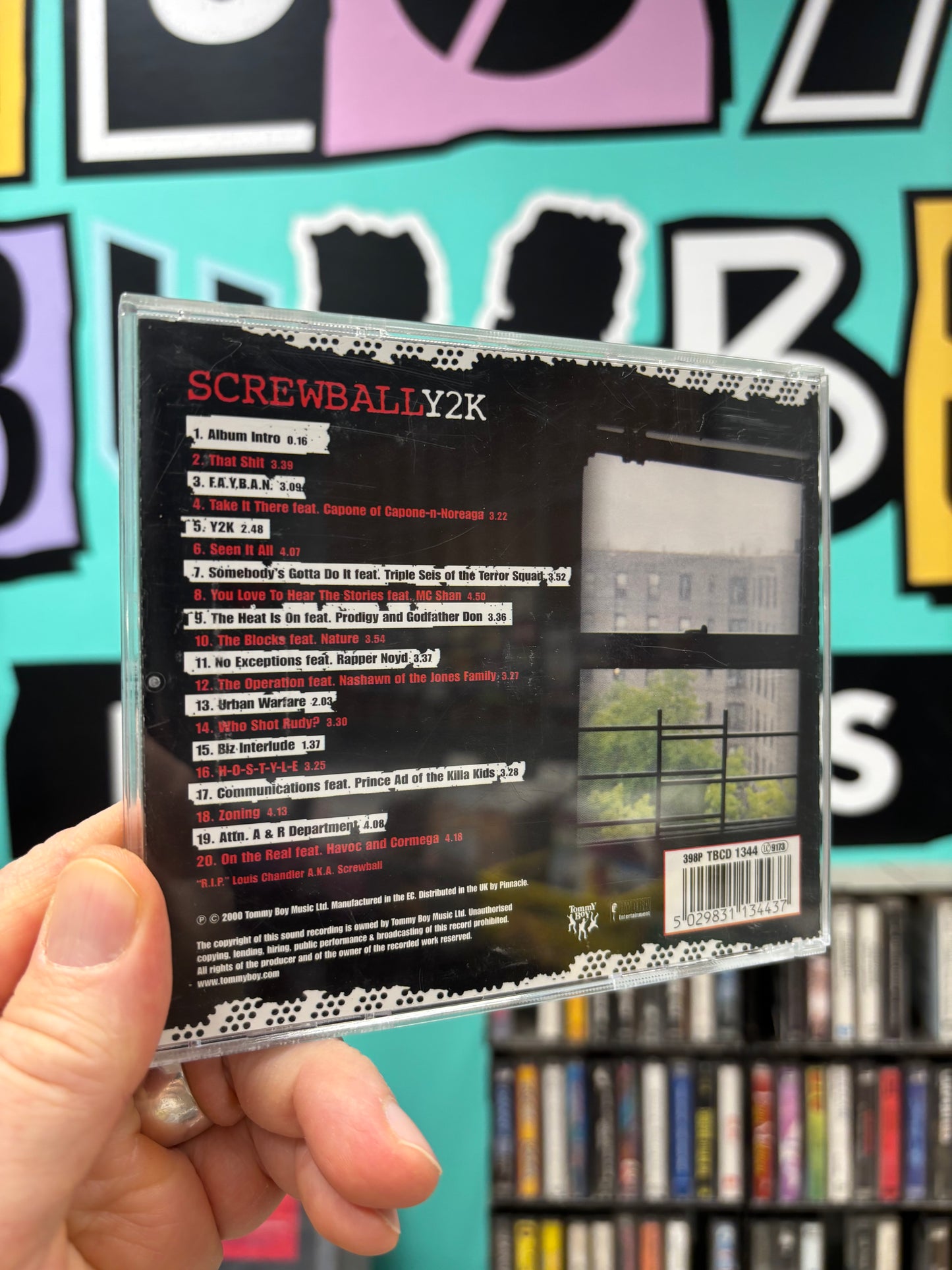Screwball: Y2K, CD, Tommy Boy, Hydra Entertainment, Europe 2000