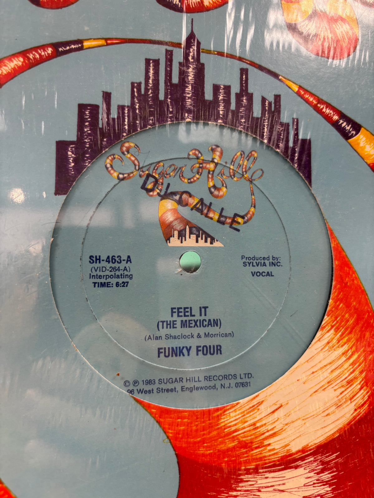 Funky Four: Feel It (The Mexican), 12inch, Sugar Hill Records, US 1983