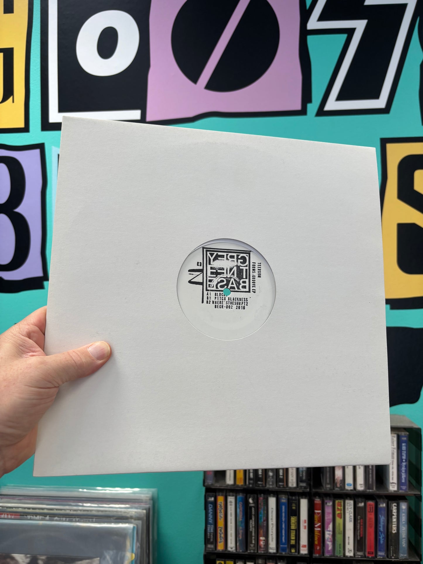 Teersom: Groove EP, 12inch, Only pressing, Basement Grey, Finland 2016