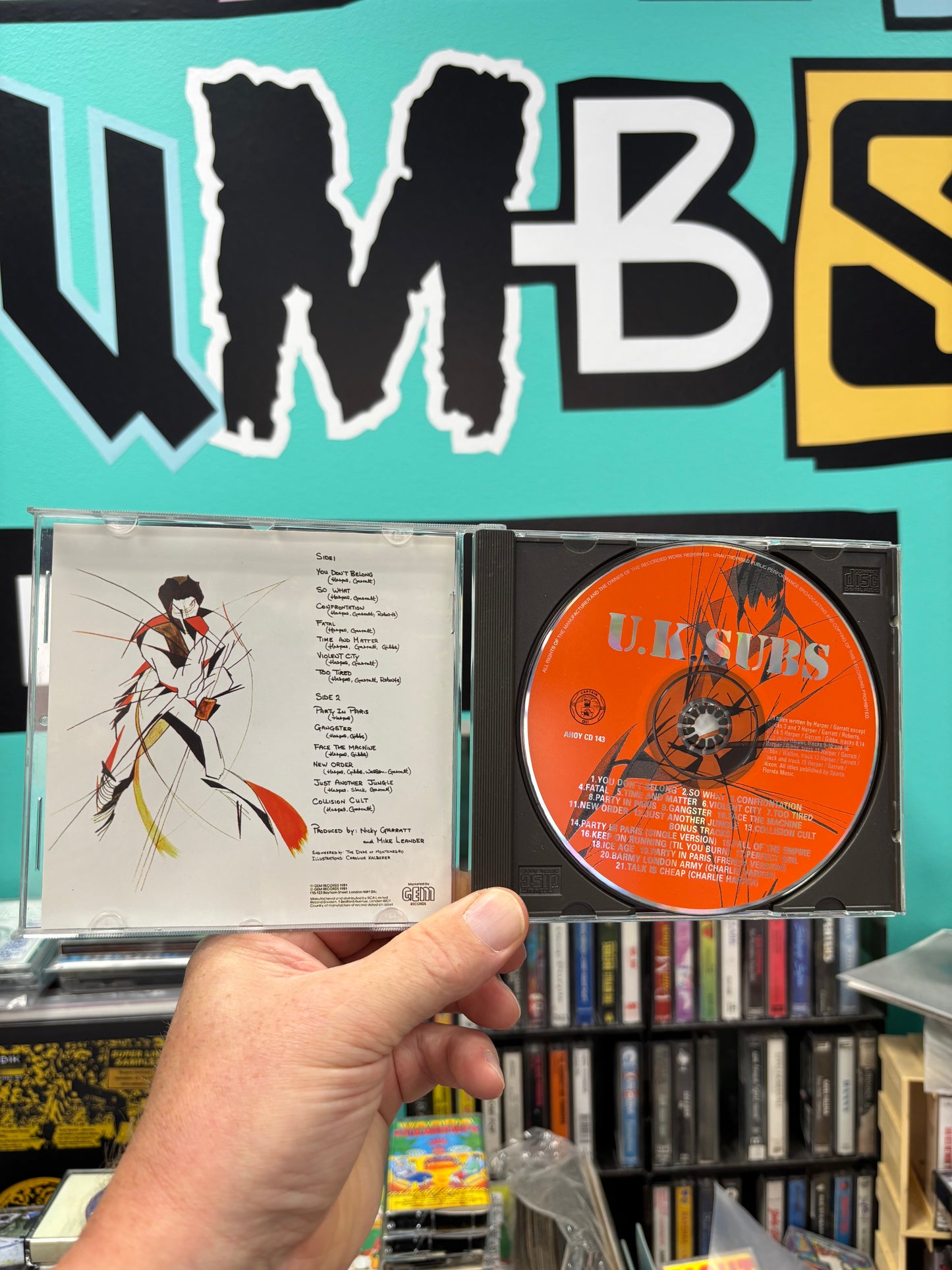 U.K. Subs: Diminished Responsibility, CD, reissue, Captain Oi!, UK 2000