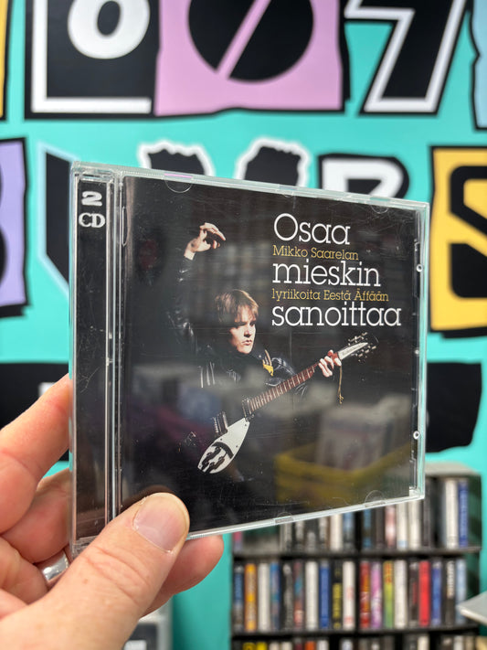 Mikko Saarela - Osaa Mieskin Sanoittaa - Mikko Saarelan Lyriikoita Eestä Äffään, 2CD, Compilation, Only pressing, Poko Rekords, Finland 2008