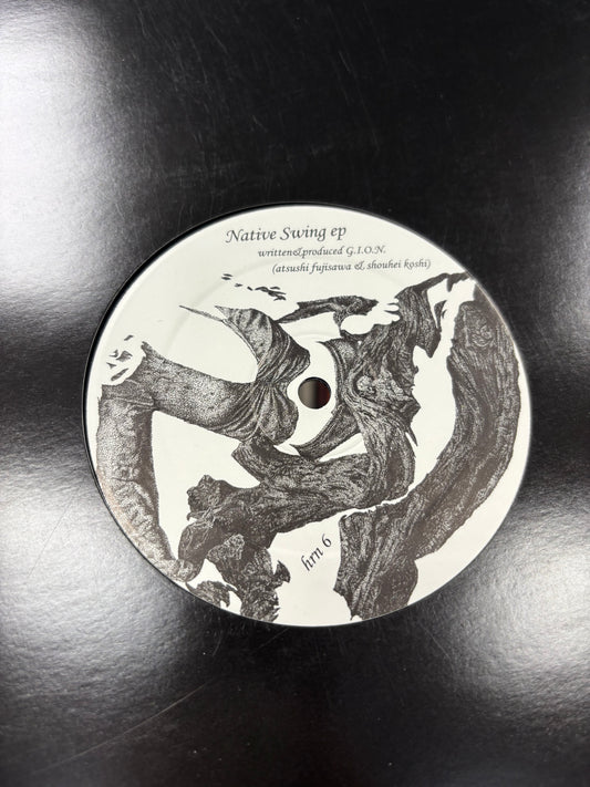 G.I.O.N. : Native Swing EP, 12inch, Only pressing, Human Race Nation, Japan 2007
