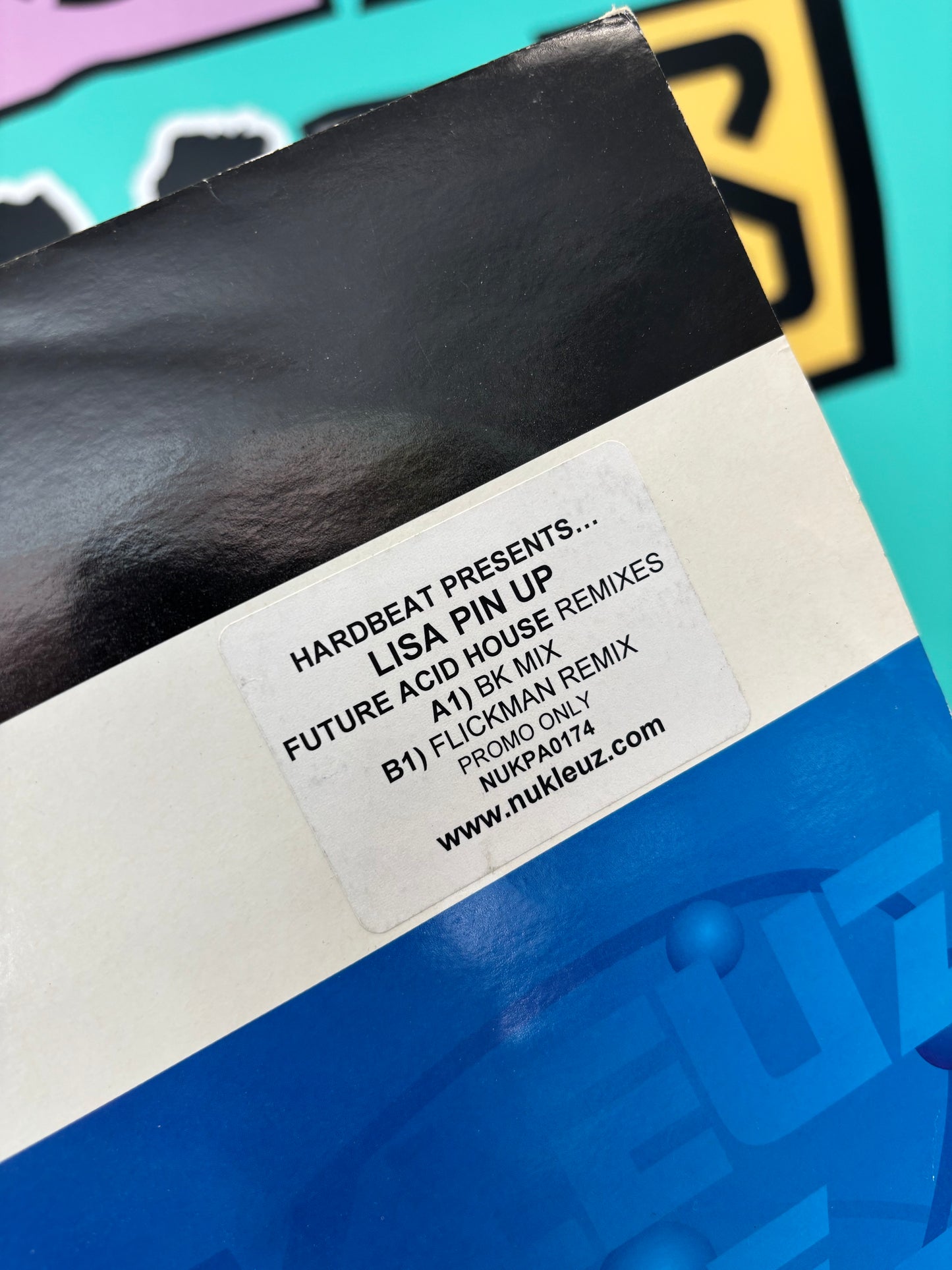 Hardbeat presents…Lisa Pin Up: Future Acid House remixes, 12inch, reissue, white label, Nukleuz, UK 2000