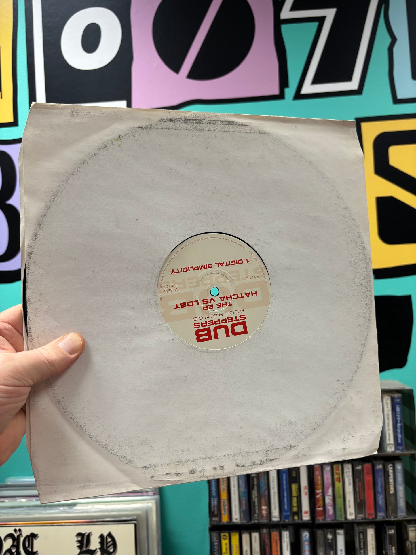 Hatcha vs Lost: The EP, 12inch, Only official pressing, Dub Steppers Records, UK 2009
