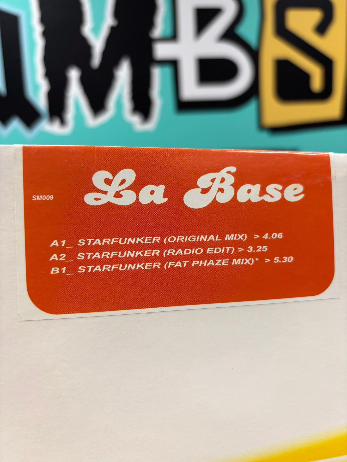 La Base: Starfunker, 12inch, Only official pressing, Sismic Music, France 2004