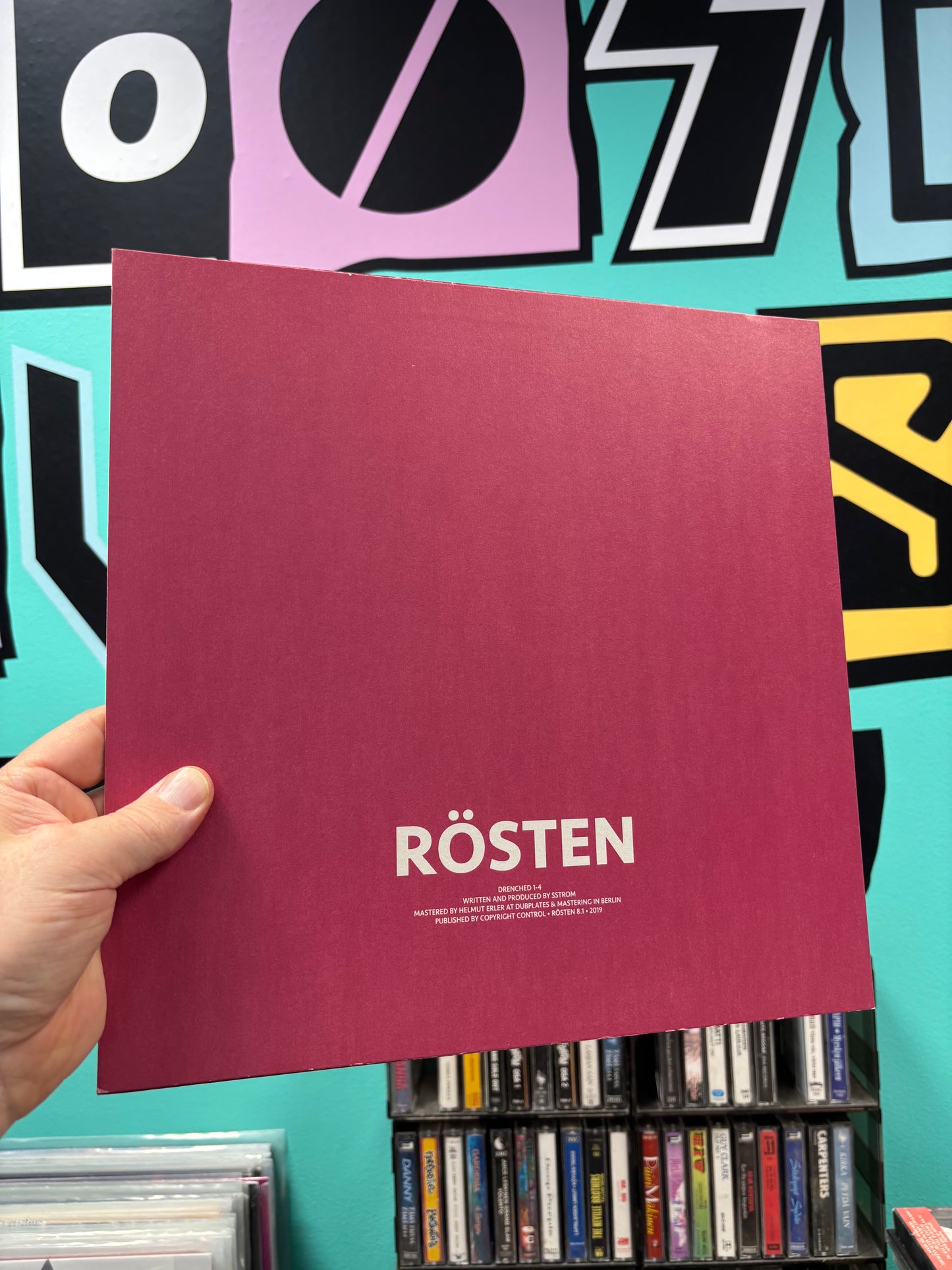SSTROM: Drenched 1-4, 12inch, Only pressing, Rösten, Sweden 2019