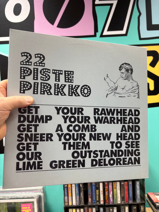 22 Pistepirkko: Lime Green Delorean, 2LP, 1st pressing, Only vinyl pressing, gatefold, Bone Voyage Recording Company, Europe 2011