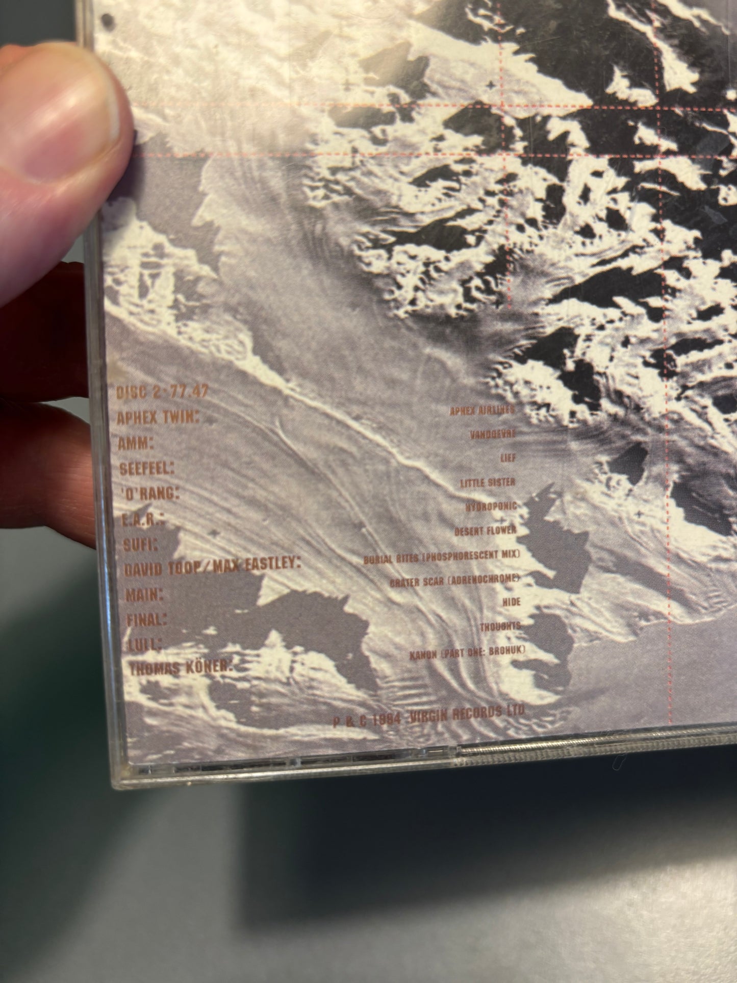 Ambient 4: Isolationism, 2CD, Virgin, UK & Europe 1994