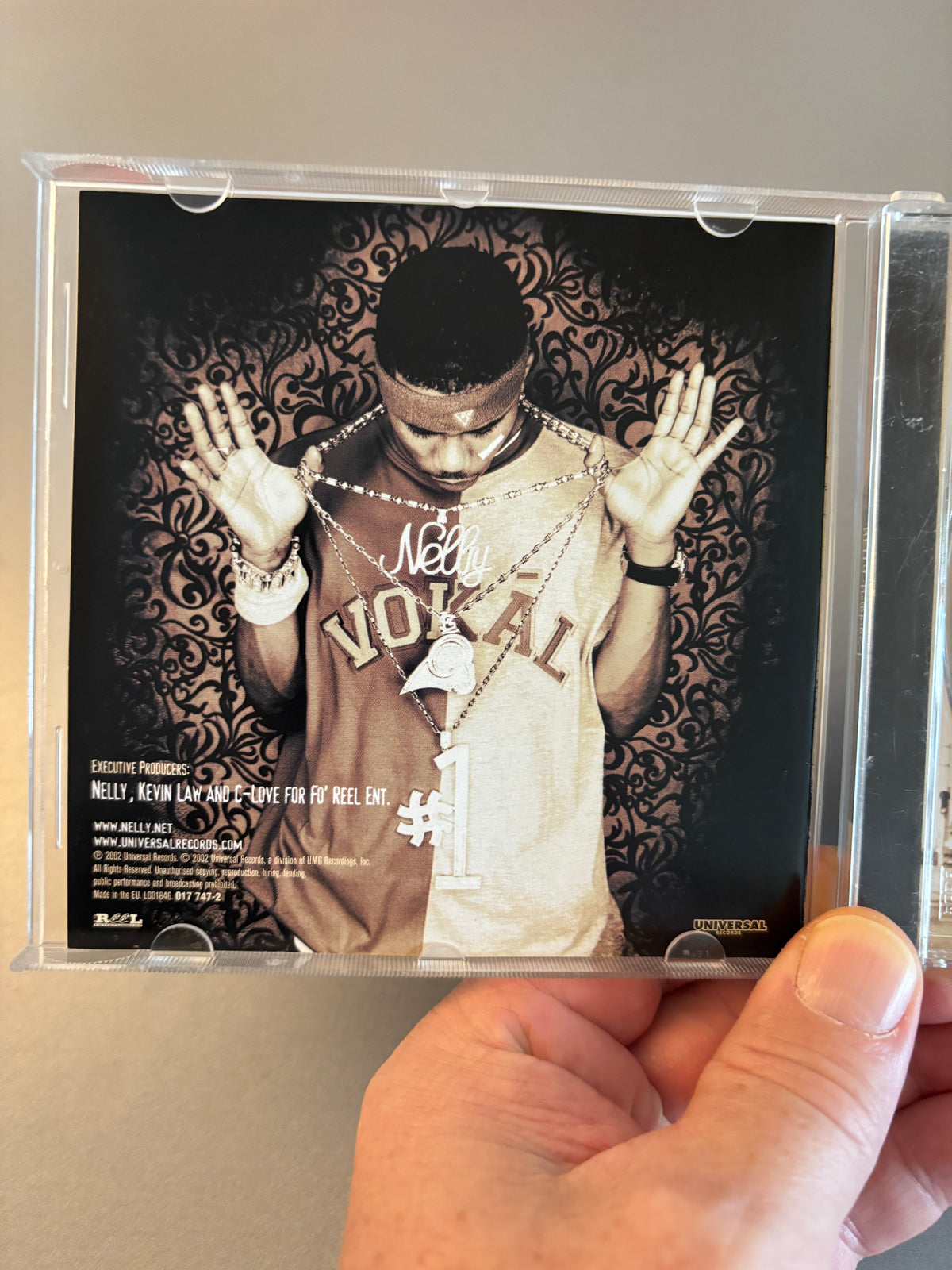 Nelly: Nellyville, CD, Universal Records, Fo’ Reel Entertainment, Europe 2002