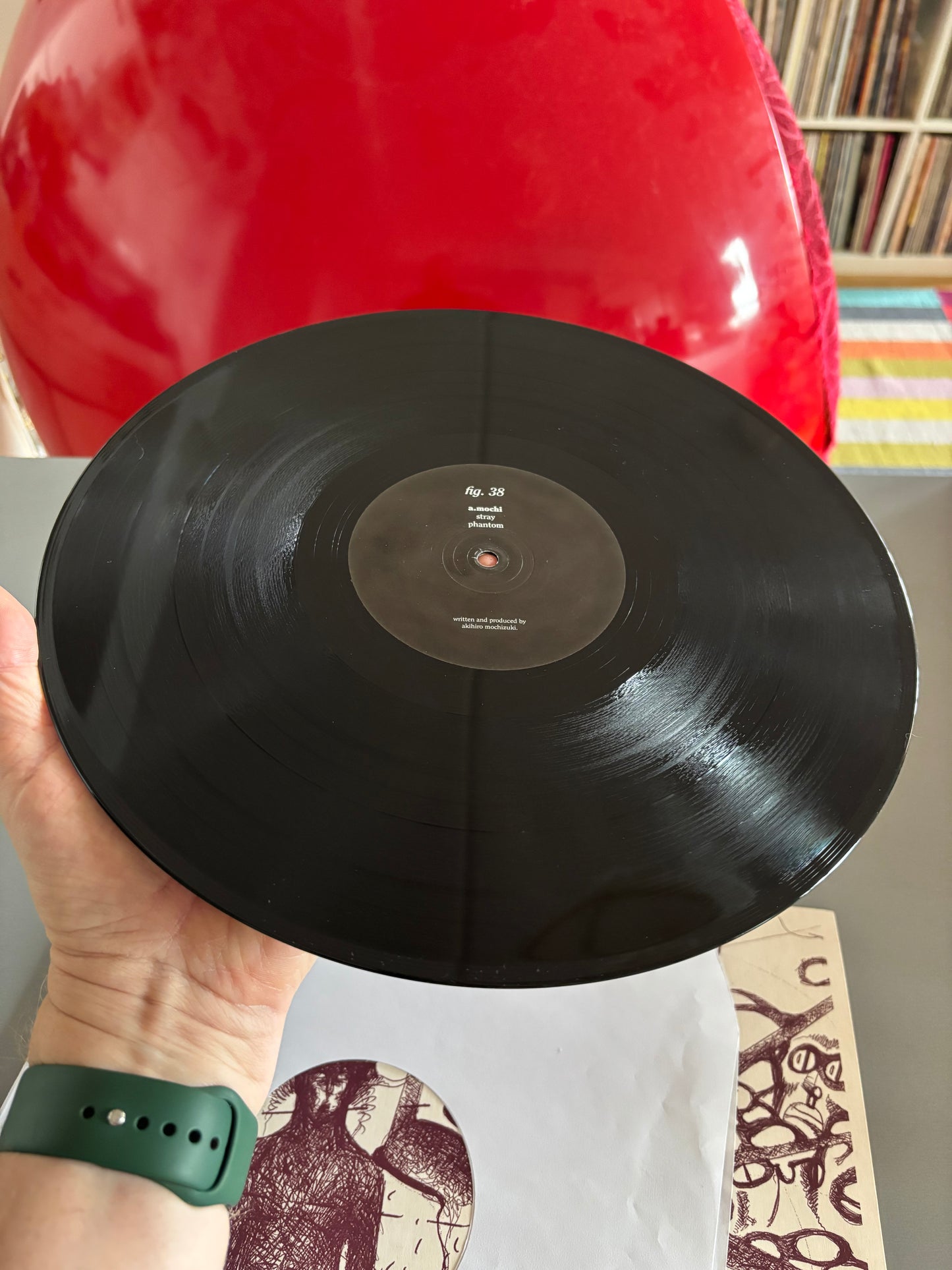 A.Mochi: Black Phantom EP, 12inch, Only pressing, Figure, Germany 2012