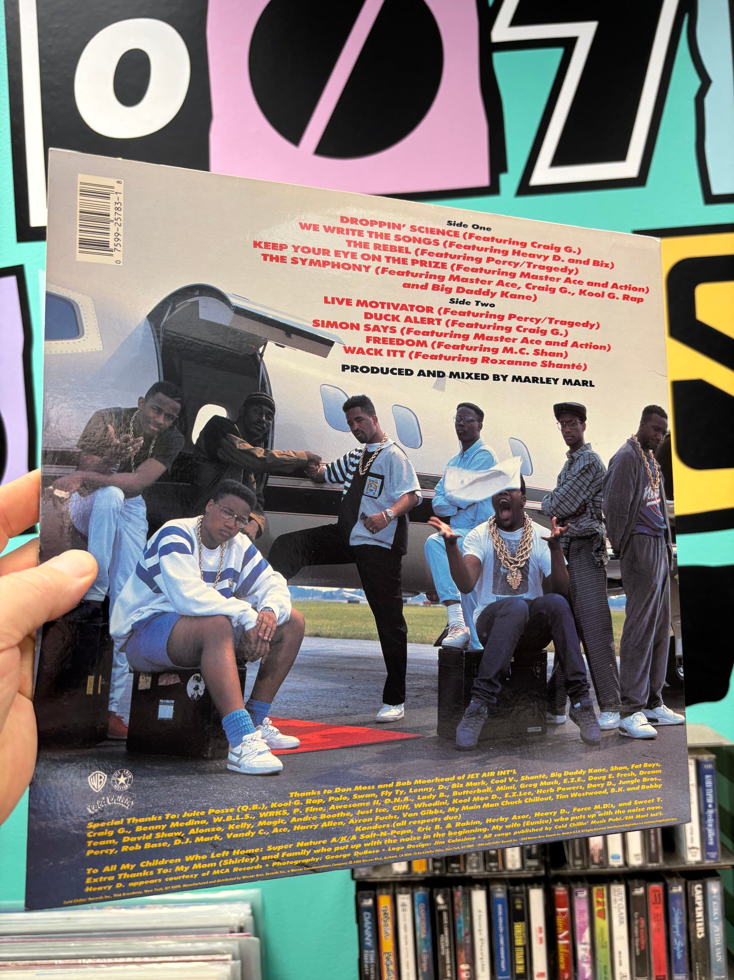 Marley Marl: In Control, Volume 1, LP, 1st pressing, Cold Chillin’, US 1988