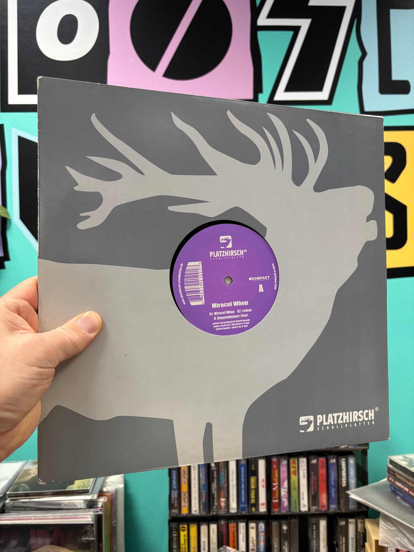 Gabriel Ananda: Miracel Whop, 12inch, Only official pressing, Platzhirsch Schallplatten, Germany 2006