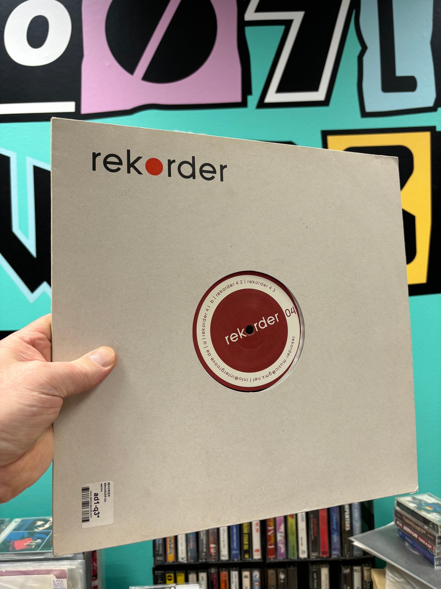 Rekorder: Rekorder 01, 12inch, Only official pressing, Rekorder, Germany 2005