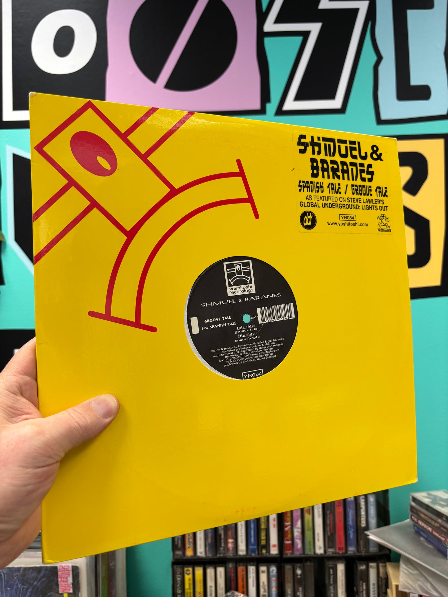 Shmuel & Baranes: Groove Tale/Spanish Tale, 12inch, Only official pressing, Yoshitoshi Recordings, US 2002