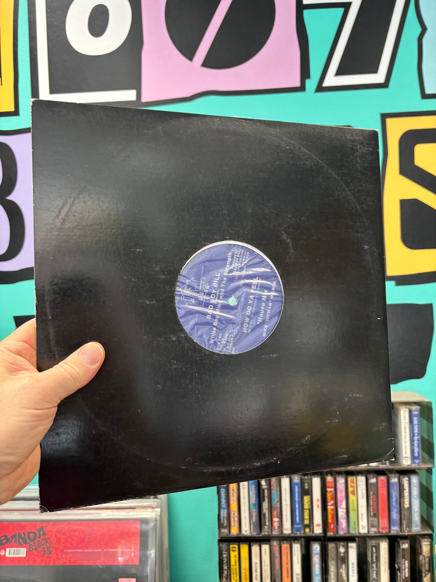Bad Boy Bill presents White Boy Mike and The Strength: How Do Ya Feel, 12inch, 1st pressing, International House Records, US 1988