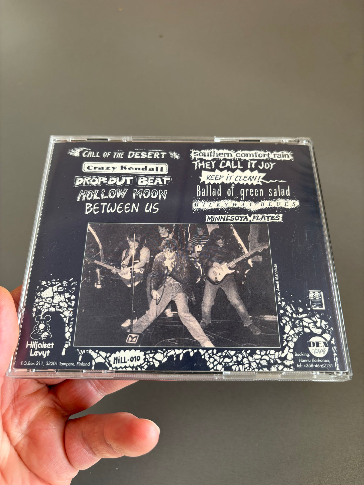 Jalla Jalla: Crumelur, CD, 1st pressing, Hiljaiset Levyt, Finland 1992