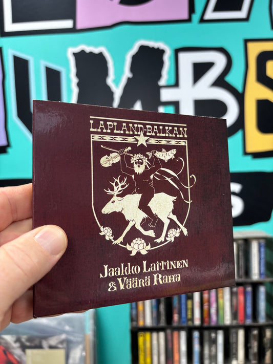 Jaakko Laitinen & Väärä Raha: Lapland-Balkan, CD, 1st pressing, Only CD pressing, Playground Music Finland, Finland 2013