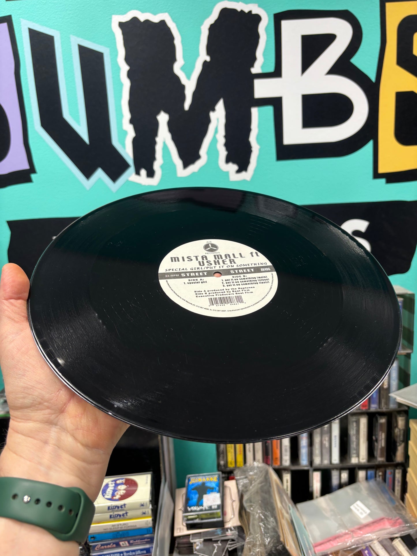 Mista Mall feat. Usher: Special Girl/Put It On Something, 12inch, Only official pressing, AV8 Records, US 2005