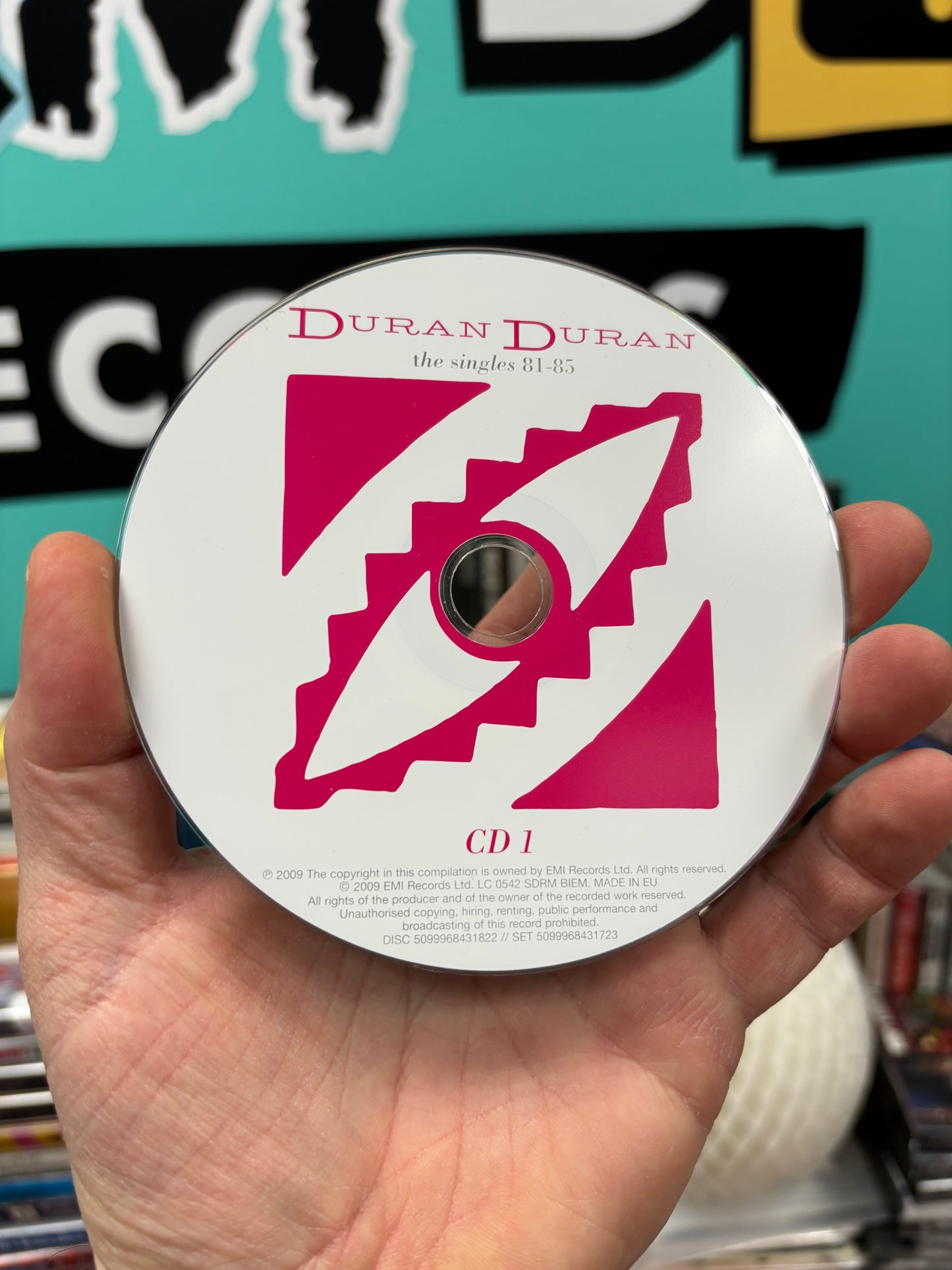 HULLU VARASTOALE -20%‼️‼️‼️Duran Duran: The Singles 81-85, 3CD, reissue, Europe 2009