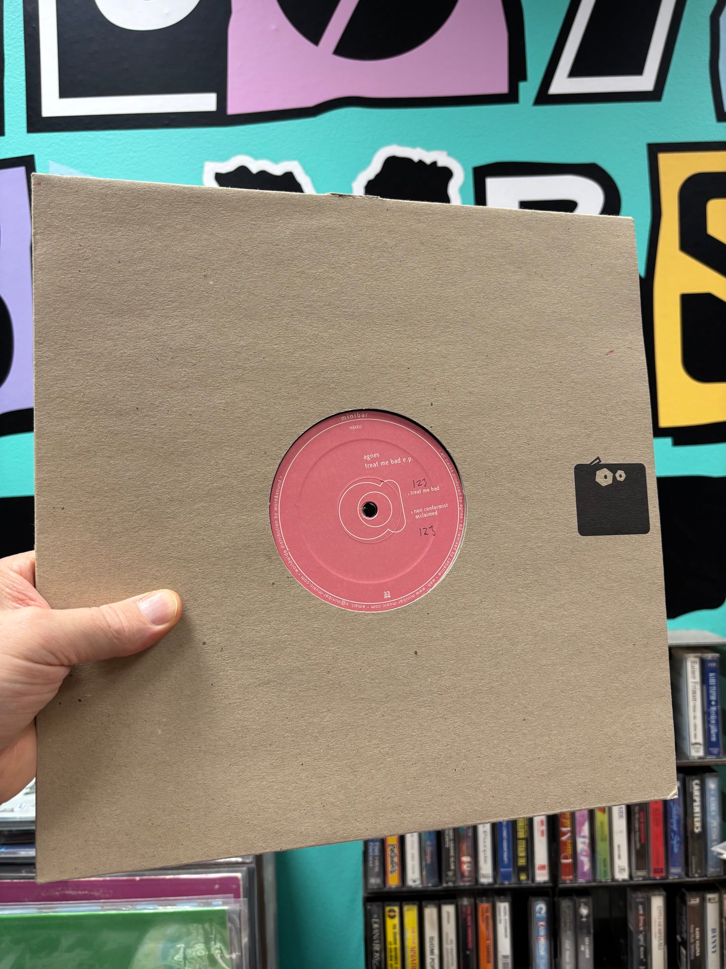 Agnes: Treat Me Bad E.P., 12inch, Only pressing, Minibar, France 2005