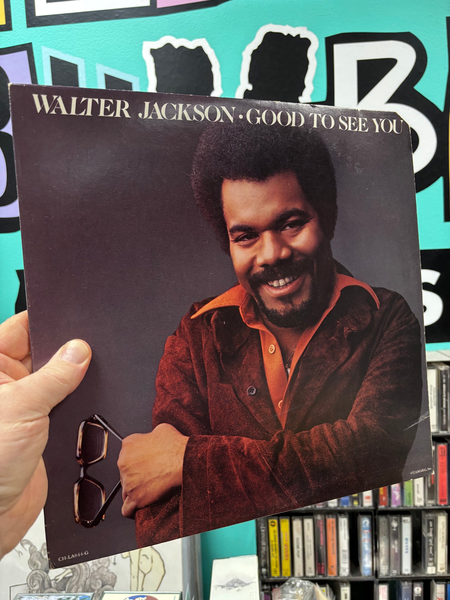 Walter Jackson: Good to see you, LP, Terre Haute pressing, Chi Sound Records, US 1978