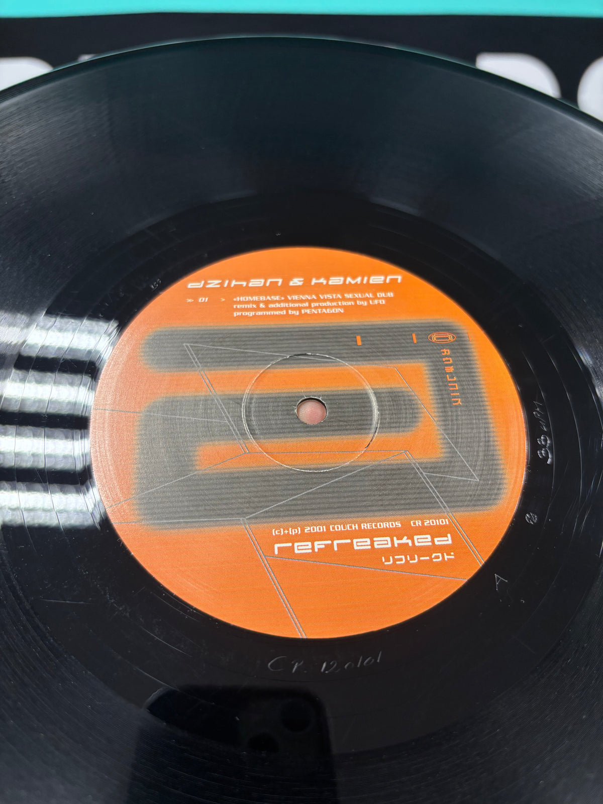 dZihan & Kamien: Refreaked, 3LP, 1st pressing, Only vinyl pressing, Couch Records, Austria 2001