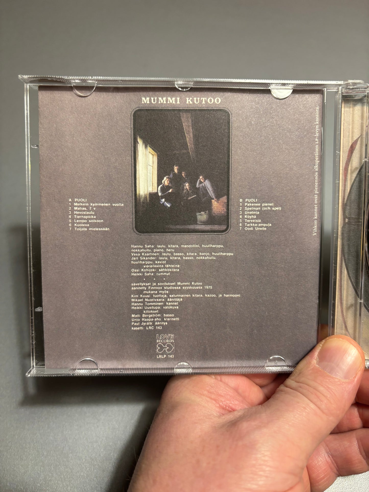 Mummi Kutoo: Mummi Kutoo, CD, compilation, reissue, Ektro Records, Finland 2003