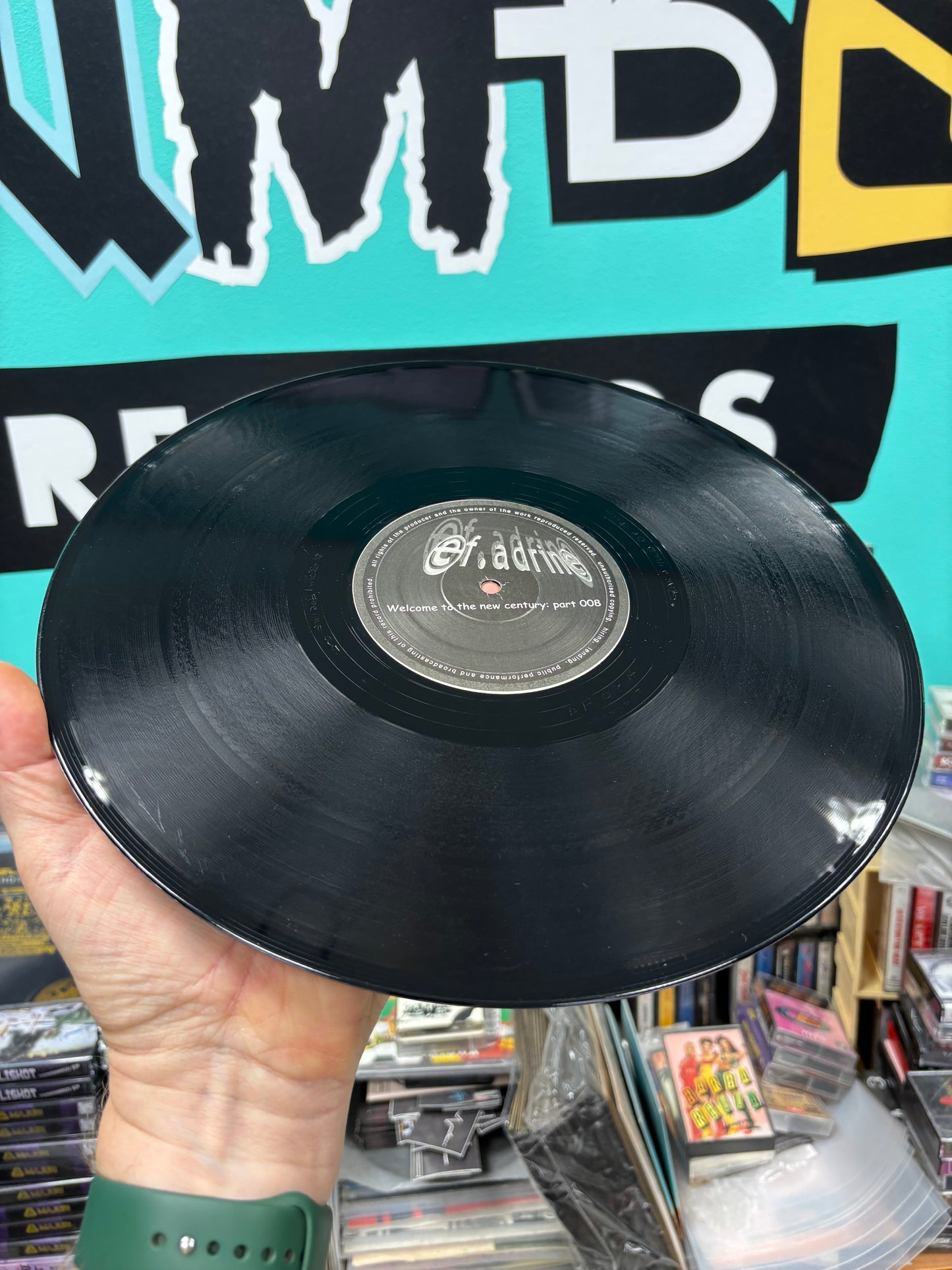 DJ Mishka’s Mad Gay Mafia: Welcome To The Arena, 12inch, Only pressing, Ef.adrine, UK 2001