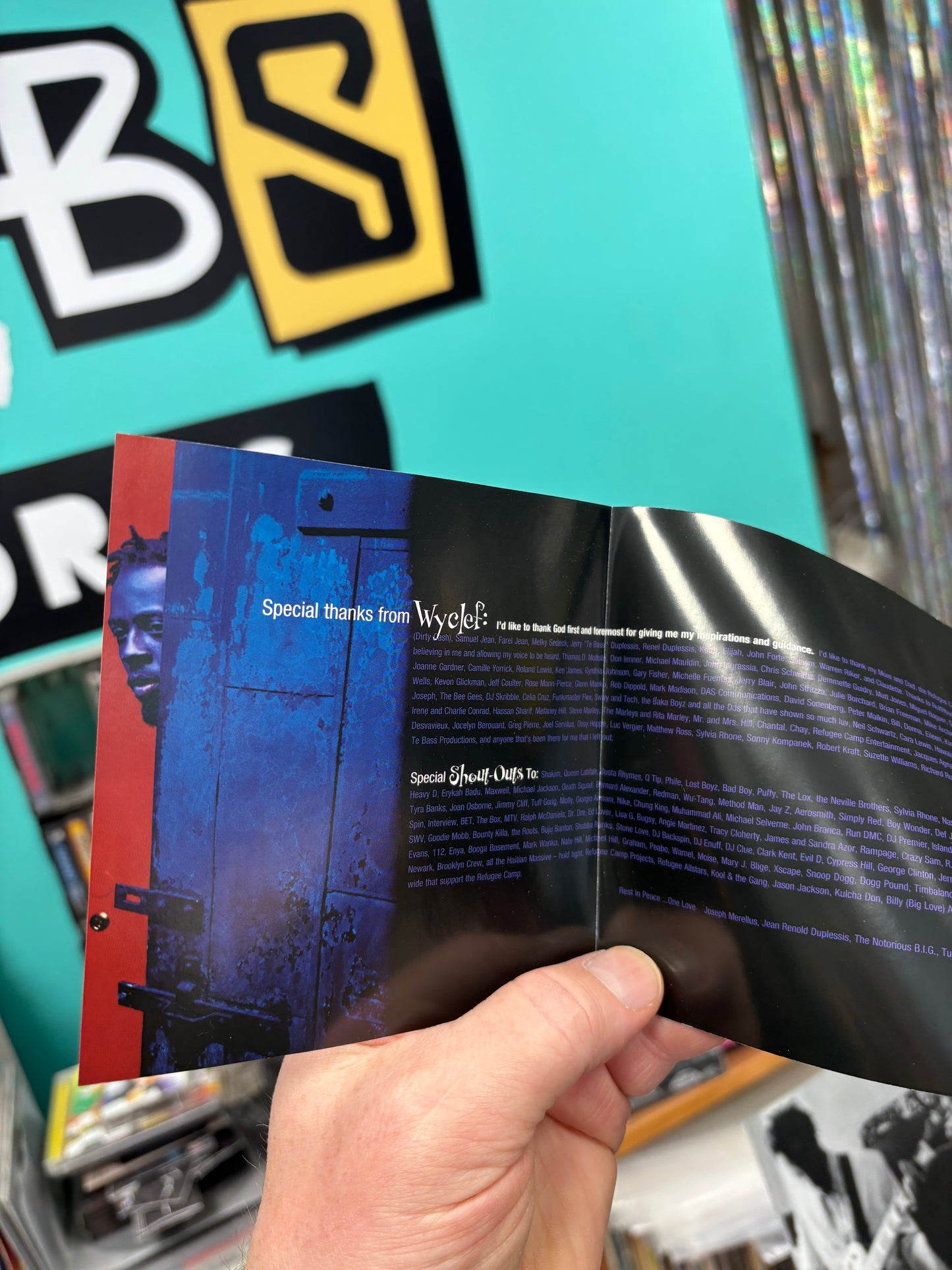 Wyclef Jean: The Carnival, CD, reissue, Ruffhouse Records, Columbia, Refugee Camp Entertainment, Europe 1997?