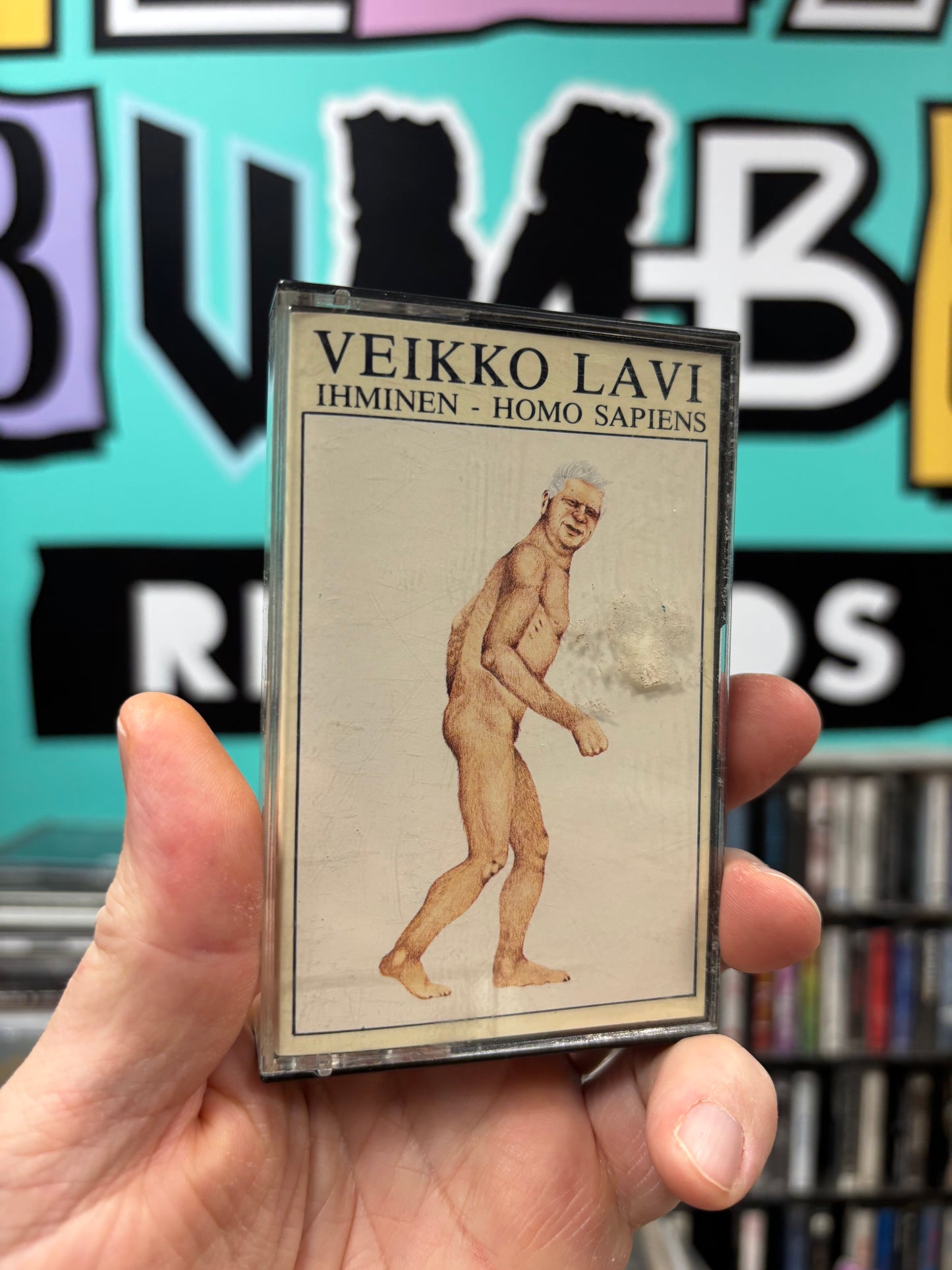 Veikko Lavi: Ihminen - Homo Sapiens, cassette, Only cassette pressing, RCA Victor, Finland 1982