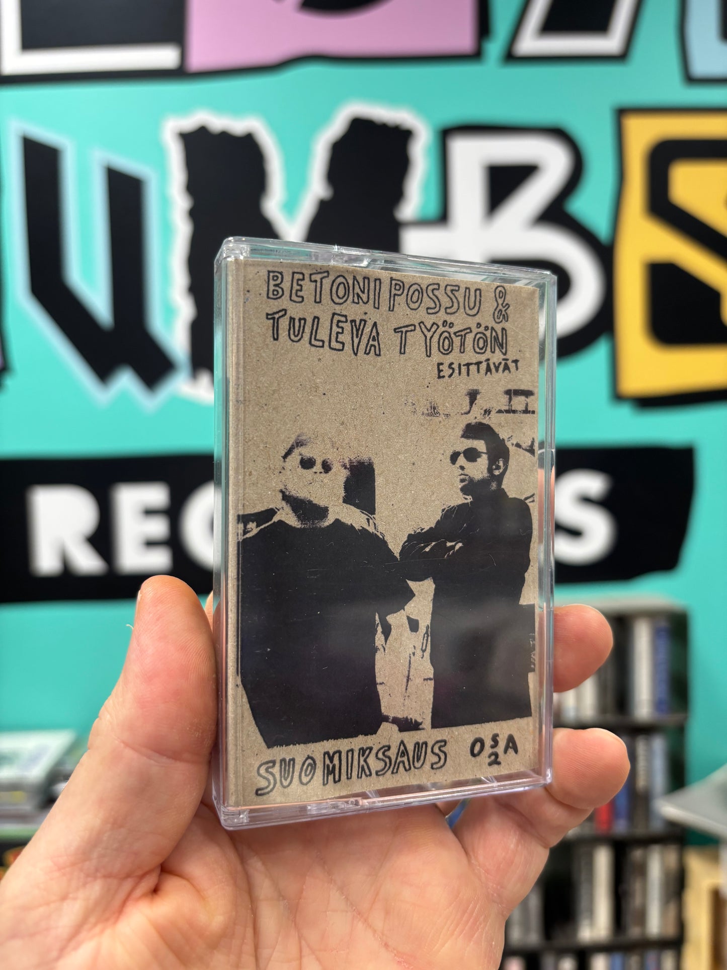 Betonipossu & Tuleva Työtön: Suomiksaus osa 2, repress, Limited Edition, Mixed, C-cassette, Ghetto Tyylit, Finland 2022