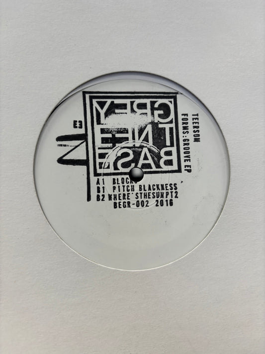 Teersom: Groove EP, 12inch, Only pressing, Basement Grey, Finland 2016