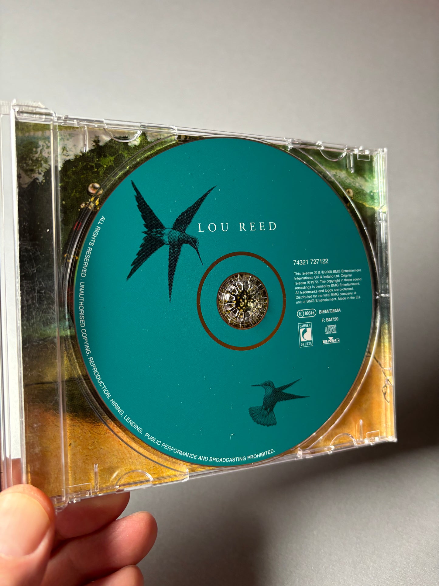 Lou Reed: Lou Reed, CD, reissue, remastered, Camden Deluxe, BMG, UK & Ireland 2000