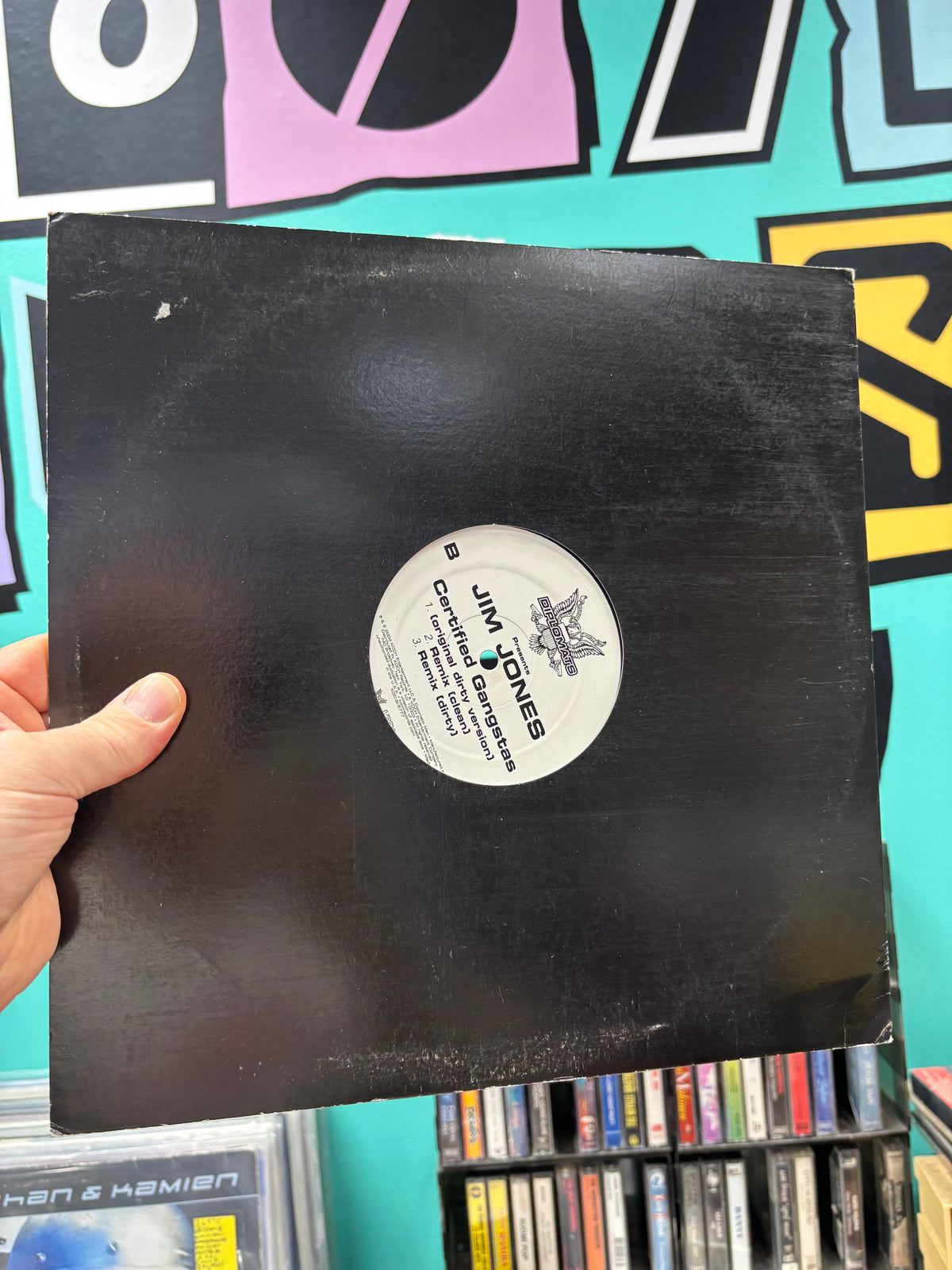 Jim Jones: Certified Gangstas, 12inch, OG pressing, Koch Records, Diplomats, US 2004