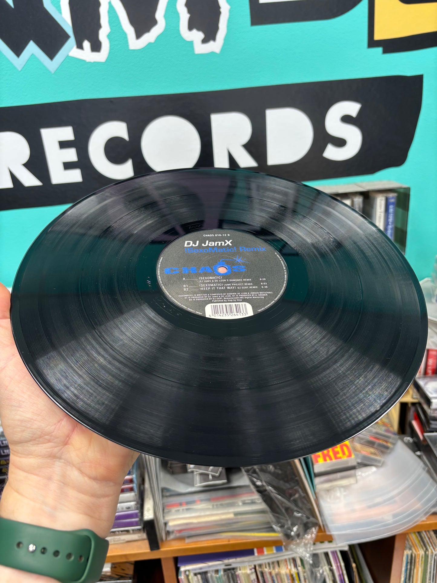 DJ JamX: !SexoMatic Remixes, 12inch, Chaos Records, Germany 2000