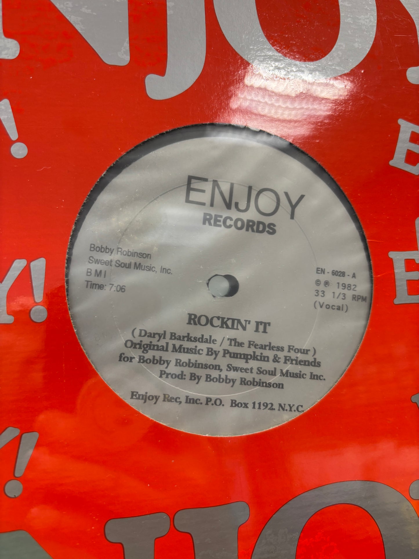 The Fearless Four: Rockin’ It, 12inch, reissue, Enjoy Records, US year?
