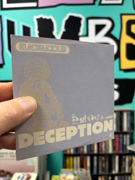 Blackalicious: Deception, CD single, Mo Wax, UK 2000