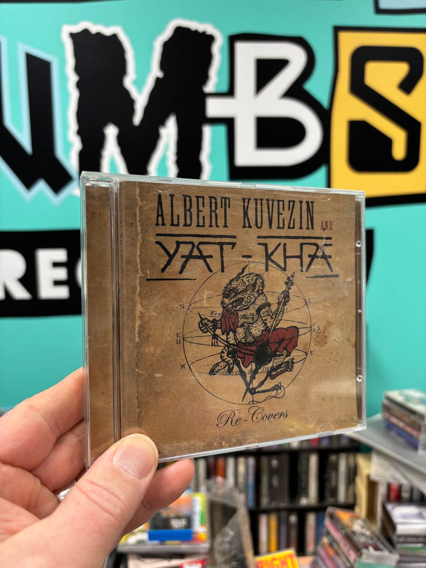 Albert Kuvezin and Yat-Kha: Re-Covers, CD, 1st pressing, Pläne, Yat-Kha, UK & Germany 2005