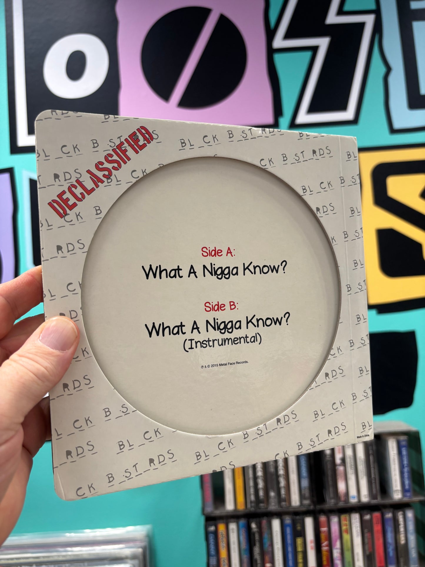 KMD: Bl_ck B_st_rds, 2CD, reissue, 7inch, Pop-up Book, Limited Edition, Metal Face Records, US 2015