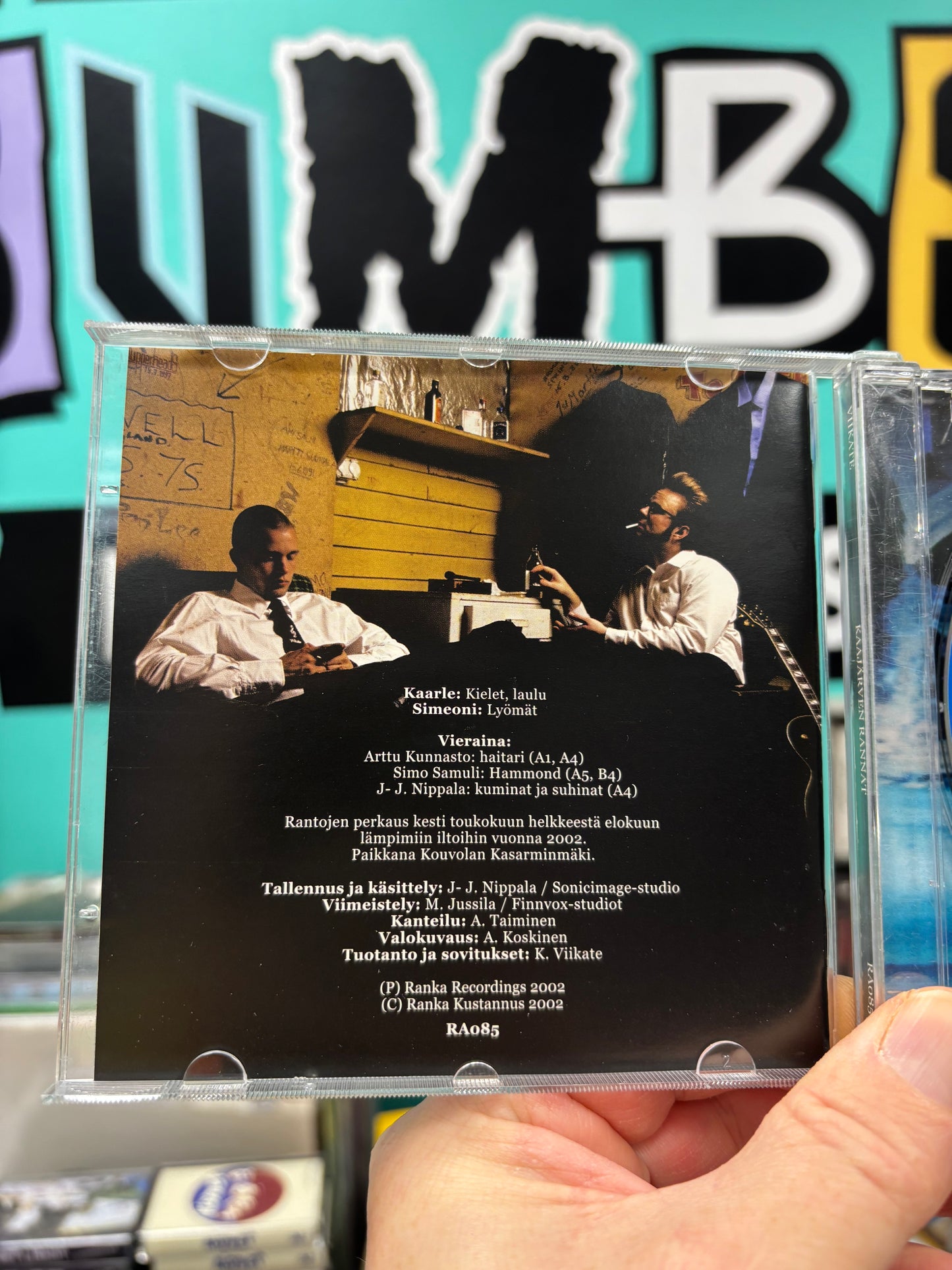 Viikate: Kaajärven Rannat, CD, 1st pressing, Ranka Recordings, Finland 2002