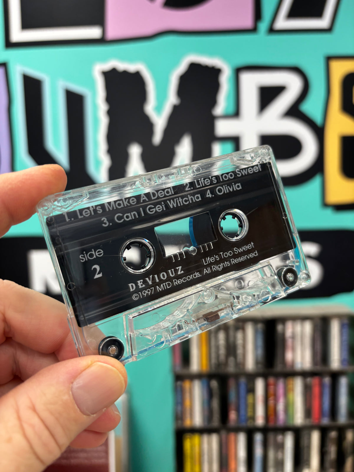 Deviouz: Life’s Too Sweet, C-cassette, 1st pressing, Only C-cassette pressing, MTD Entertainment Records, Inc., US 1997