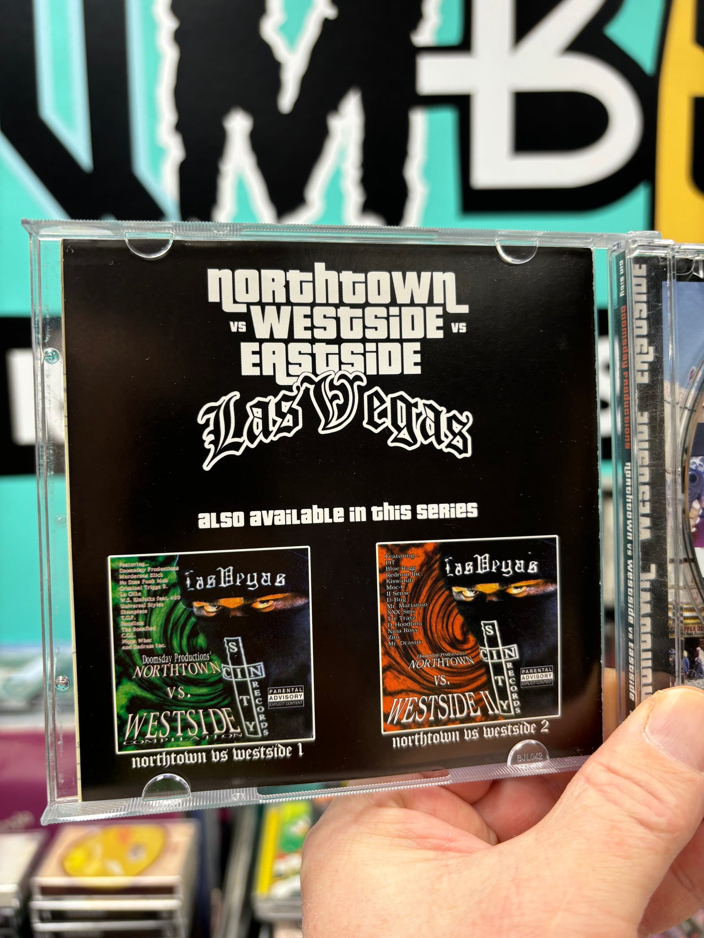 Doomsday Productions - Northtown Vs Westside Vs Eastside, Las Vegas, CD, Only pressing, Cin City Records, US 2005