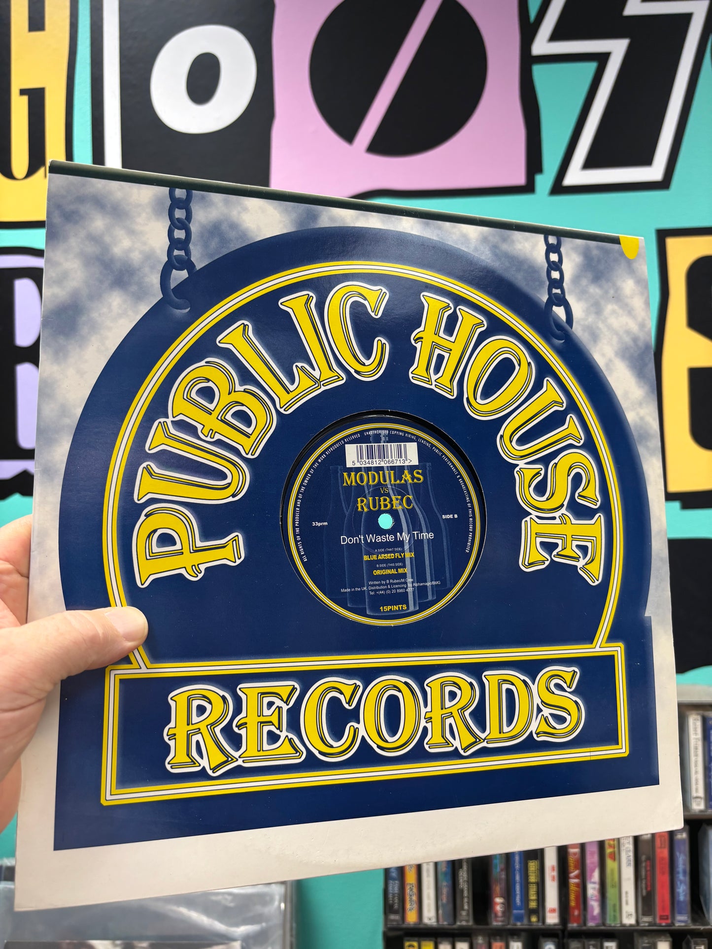 Modulas vs Rubec: Don’t Waste My Time, 12inch, Only official pressing, Public House, UK 2000