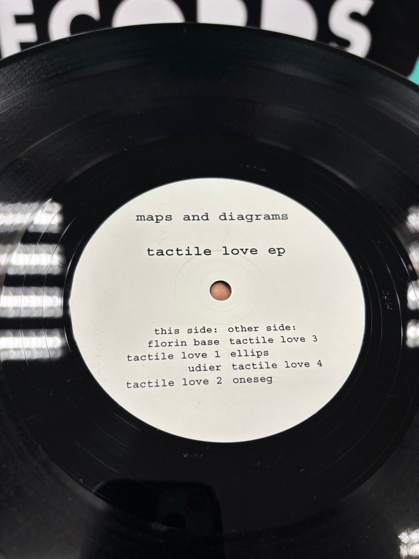 Maps and Diagrams: Tactile Love EP, 12inch, Only official pressing, Arable Records, UK 2004