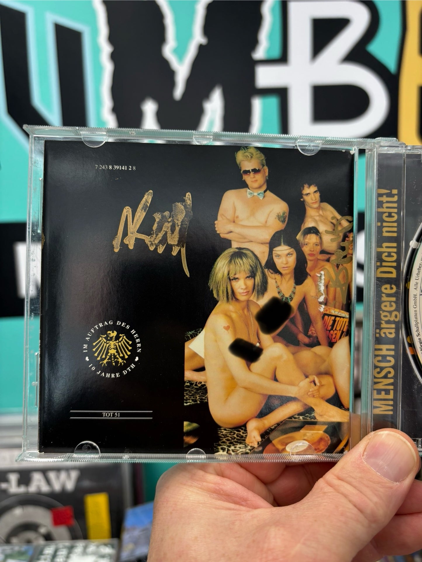 Die Toten Hosen: Reich & Sexy, CD, compilation, Totenkopf, Virgin, Europe 1993